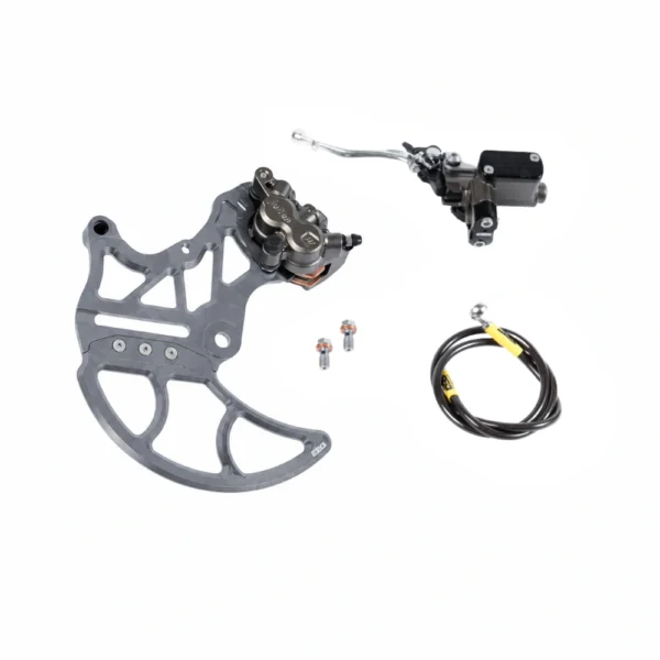 79Bike Falcon Rear Dual-Caliper Brake Kit V1 – Kit (No Rotor) – Grey
