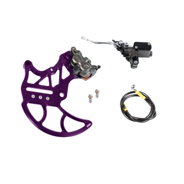 79Bike Falcon Rear Dual-Caliper Brake Kit V1 – Kit (No Rotor) – Purple