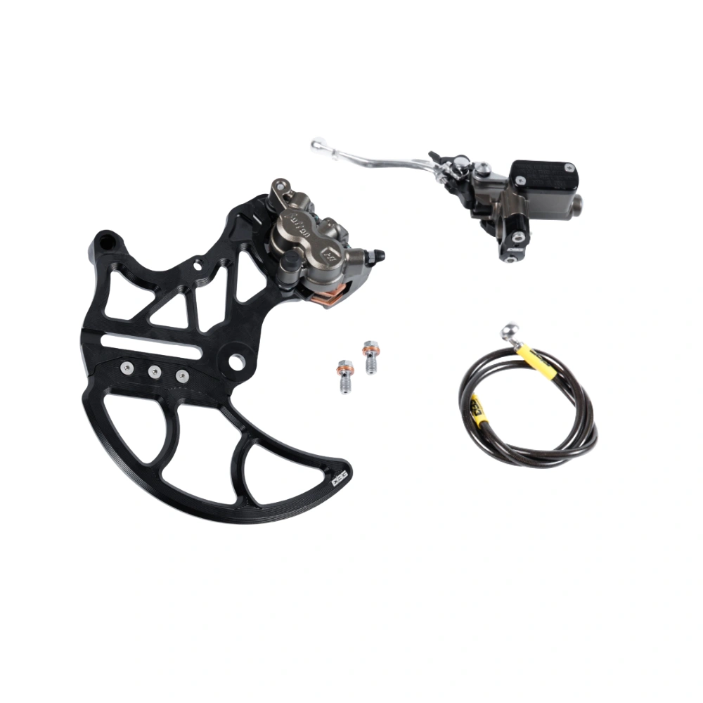 Arctic Leopard / Vetra Blazer Rear Dual-Caliper Brake Kit V1 – Ultra Bee Calipers | EBG – Black