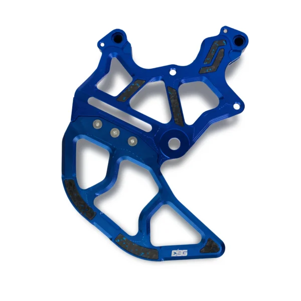 Blue EBG Rear Brake Dual Caliper Bracket