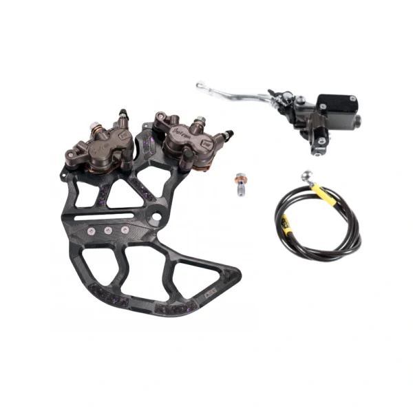 79Bike Falcon Rear Dual-Caliper Brake Kit V2 – Kit + 1 Ultrabee Caliper (No Rotor) – Black