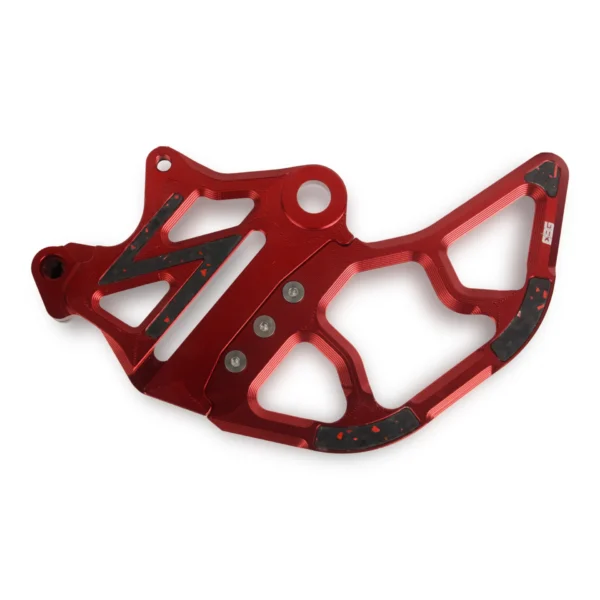 Red EBG Rear Brake Bracket V2