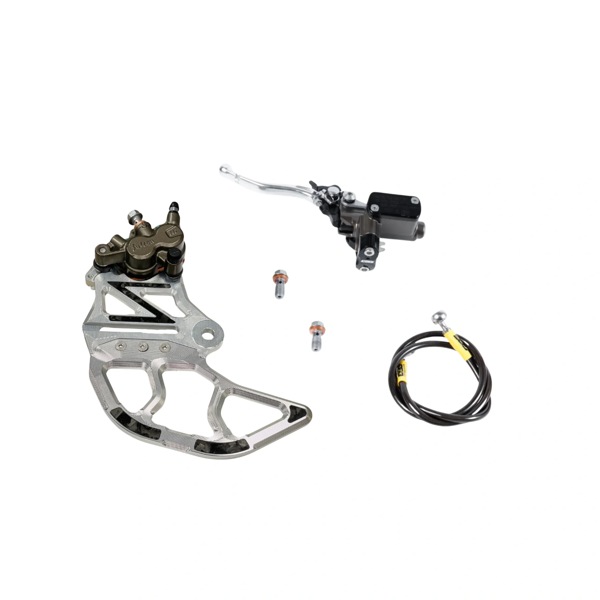 Arctic Leopard / Vetra Blazer Rear Brake Kit V2 – Ultra Bee Caliper | EBG – Raw Silver
