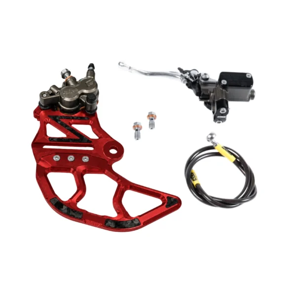 Arctic Leopard / Vetra Blazer Rear Brake Kit V2 – Brake Kit (No Rotor) – Red