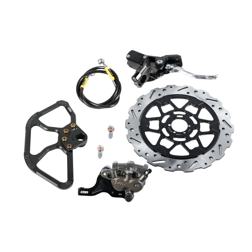 E Ride Pro Front Brake Kit V2 - Ultra Bee Caliper | EBG – Black