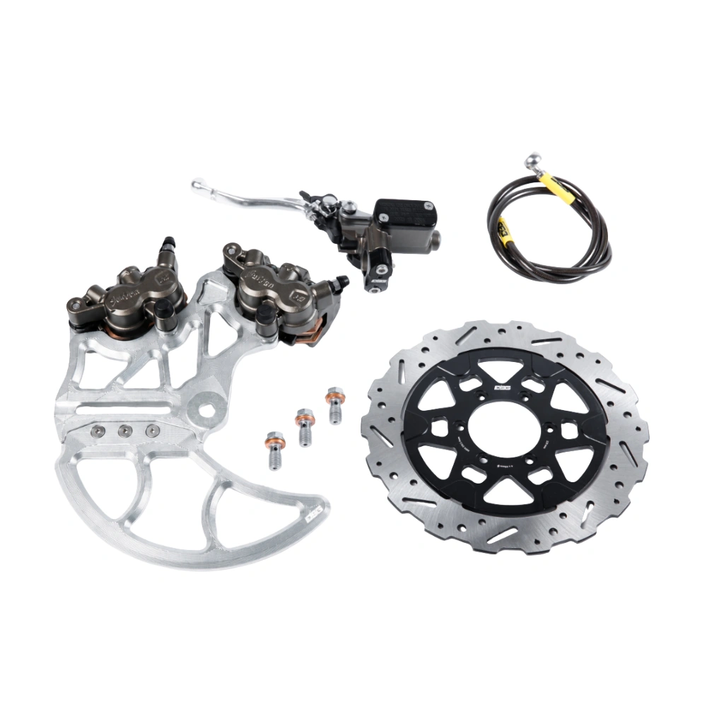 Arctic Leopard / Vetra Blazer Rear Dual-Caliper Brake Kit V1 – Ultra Bee Calipers | EBG – Raw Silver