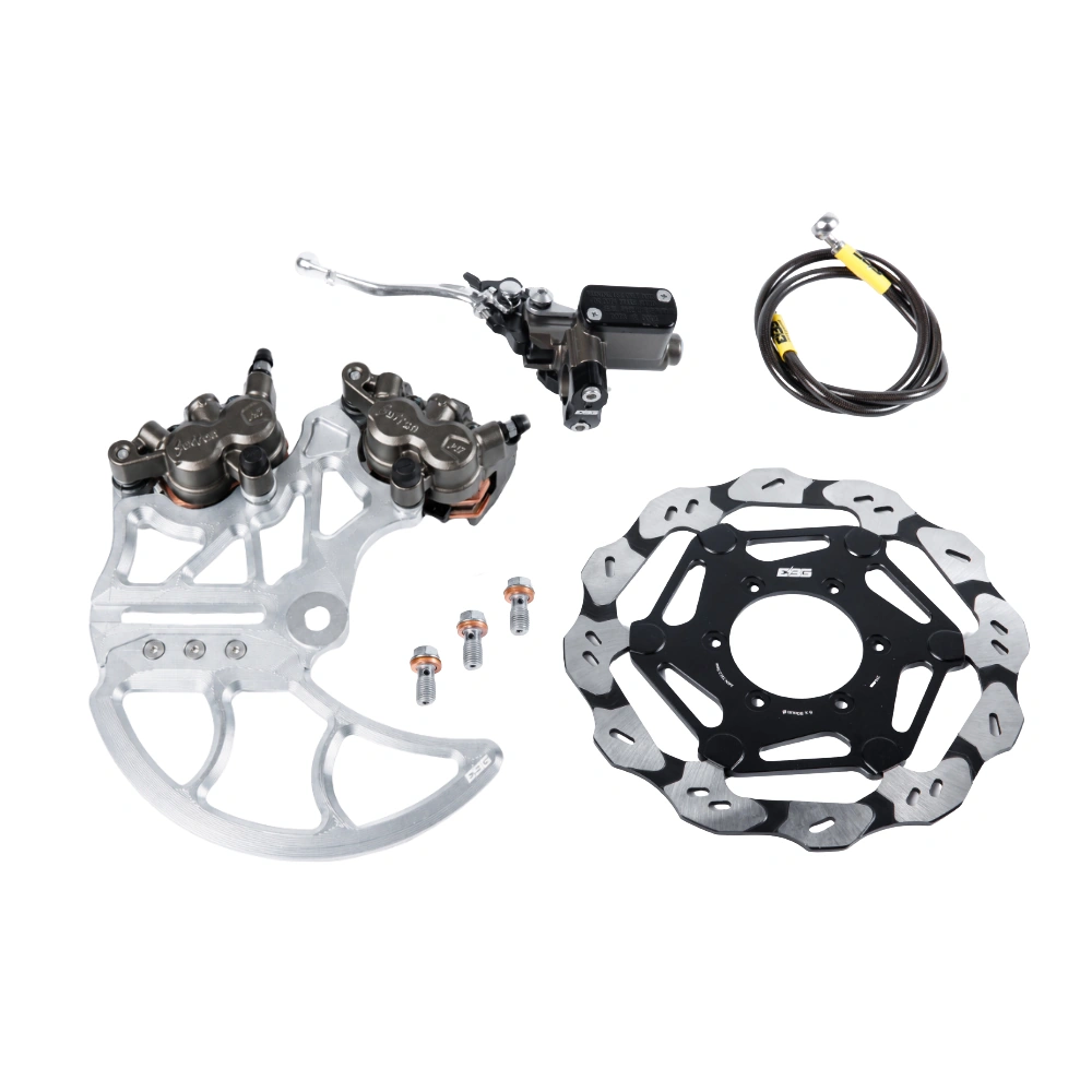 Arctic Leopard / Vetra Blazer Rear Dual-Caliper Brake Kit V1 – Ultra Bee Calipers | EBG – Raw Silver