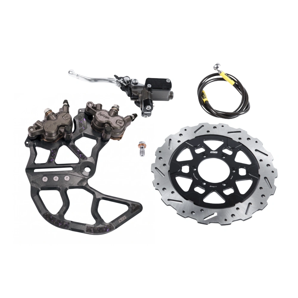 E Ride Pro Rear Dual-Caliper Brake Kit V2 – Ultra Bee Calipers | EBG – Black
