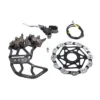 ReRode R1 / R1+ Rear Dual-Caliper Brake Kit V2 – Rotor V3.0 – Black