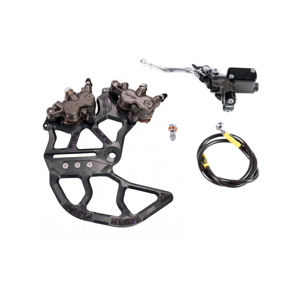 Segway X260 Rear Dual-Caliper Brake Kit V2 – Ultra Bee Calipers | EBG – Black