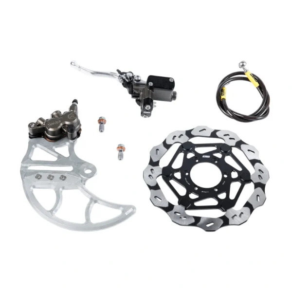 Talaria Rear Brake Kit V1 – Rotor V3.0 – Raw Silver