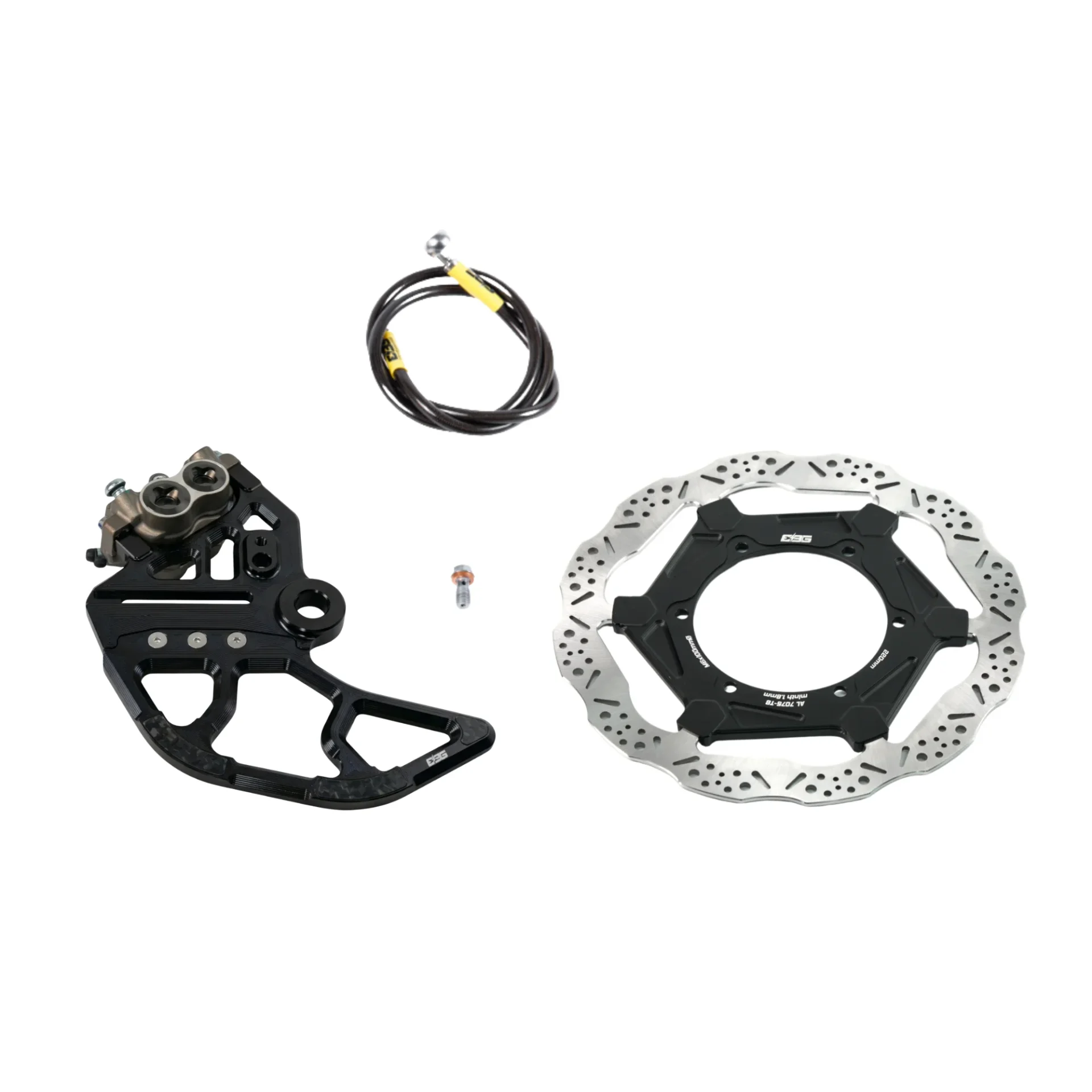Surron Light Bee 2 Rear Brake Bracket – 203mm / 220mm | EBG – Black