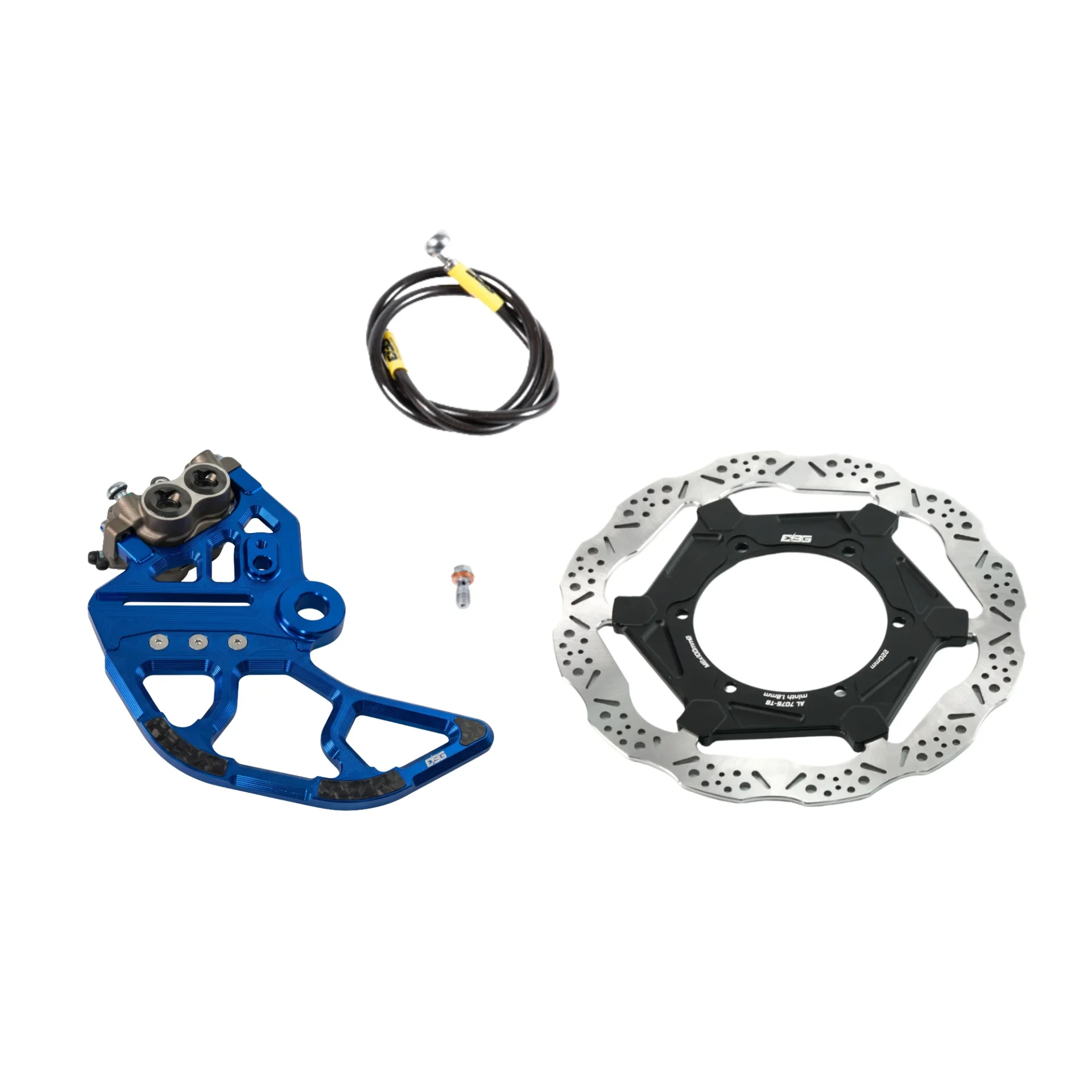 Surron Light Bee 2 Rear Brake Bracket – 203mm / 220mm | EBG – Blue
