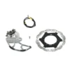 Surron Light Bee 2 rear brake bracket + EBG 220mm floating rotor kit – Raw Silver